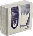 Garcia De Pou Cotto Disposable Cutlery Bag and Napkin, Cream, Airlaid Synthetic Fibre Fleece 55 g/m², Food-Safe, 10x20 cm Folded, Pack of 50 pieces