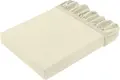 Husa Saltea LUSINI Solutions GmbH Louisianna, 100% Bumbac Interlock Double Jersey, Certificare OEKO-TEX Standard 100, Bej Sampanie, 140-160x190-200 cm