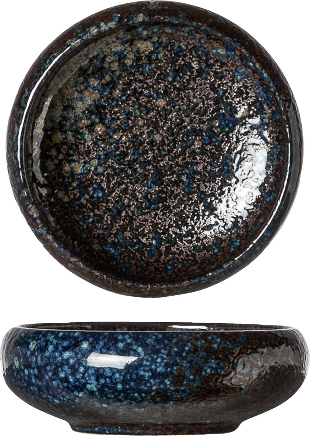 Cosy & Trendy Billiet-Vanlaere NV Bowl Black yoru Schale Black yoru Bowl Black yoru; 100 ml, 9.5x3 cm (ØxH); black/blue; 12 piece / pack Schale Black yoru; 100 ml, 9.5x3 cm (ØxH); schwarz/blau; 12 Stück / Pack Colorful series of stoneware from the brand Cosy & Trendy. Dishwasher safe and microwaveable. Farbige Schale aus Steinzeug. Spülmaschinenfest und mikrowellengeeignet.