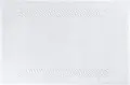 ERWIN M. Bermuda 2.0 Bath Mat, 100% Cotton Terry Towelling, 50x70 cm, White, Absorbent and Quick-Drying, OEKO-TEX Standard 100, Professional Hotel Quality