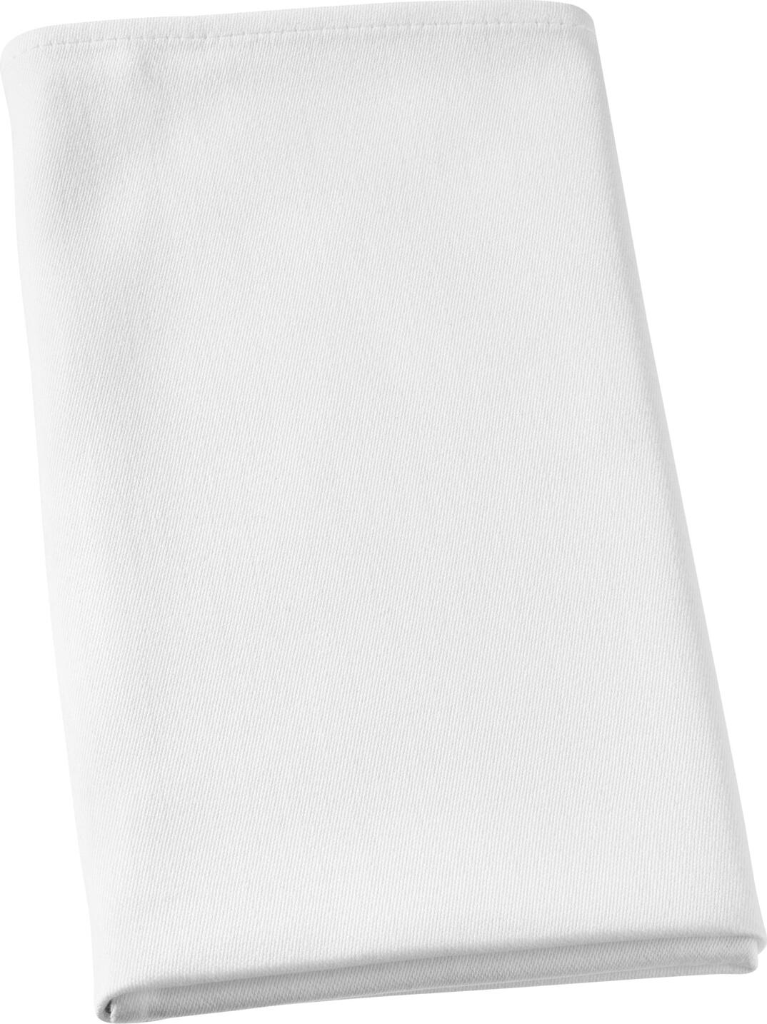 Servete din material Pulsiva Oblia, Set de 48 piese, 40x40 cm, Alb, Material Mixt Durabil (52% Poliester, 48% Bumbac), Ușor de Căltrit și Uscare Rapidă