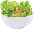 PULSIVA LUSINI Pola Porcelain Bowls, White Round Stackable Microwaveable and Dishwasher Safe Bowls Set, 650 ml