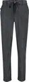 Jobeline Move Karo Men's Chef Trousers, Size 52, Glencheck Pattern, Polyester-Cotton Blend, Stretch Waistband, Narrow Tapered Leg, Anthracite