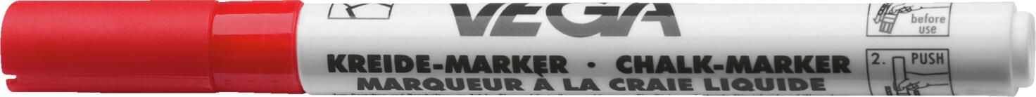 Pulsiva Copil Liquid Chalk Marker, 6mm Tip, Wipeable Marker for Glass, Plastic and Mirror Surfaces