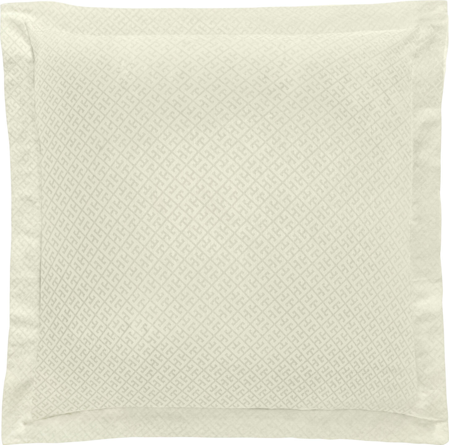 Husa pentru perna ERWIN M. LUSINI Solutions GmbH Maze, 100% bumbac satin, 65x65 cm, cu closure hotel, 175 TC, lavabila pana la 95°C