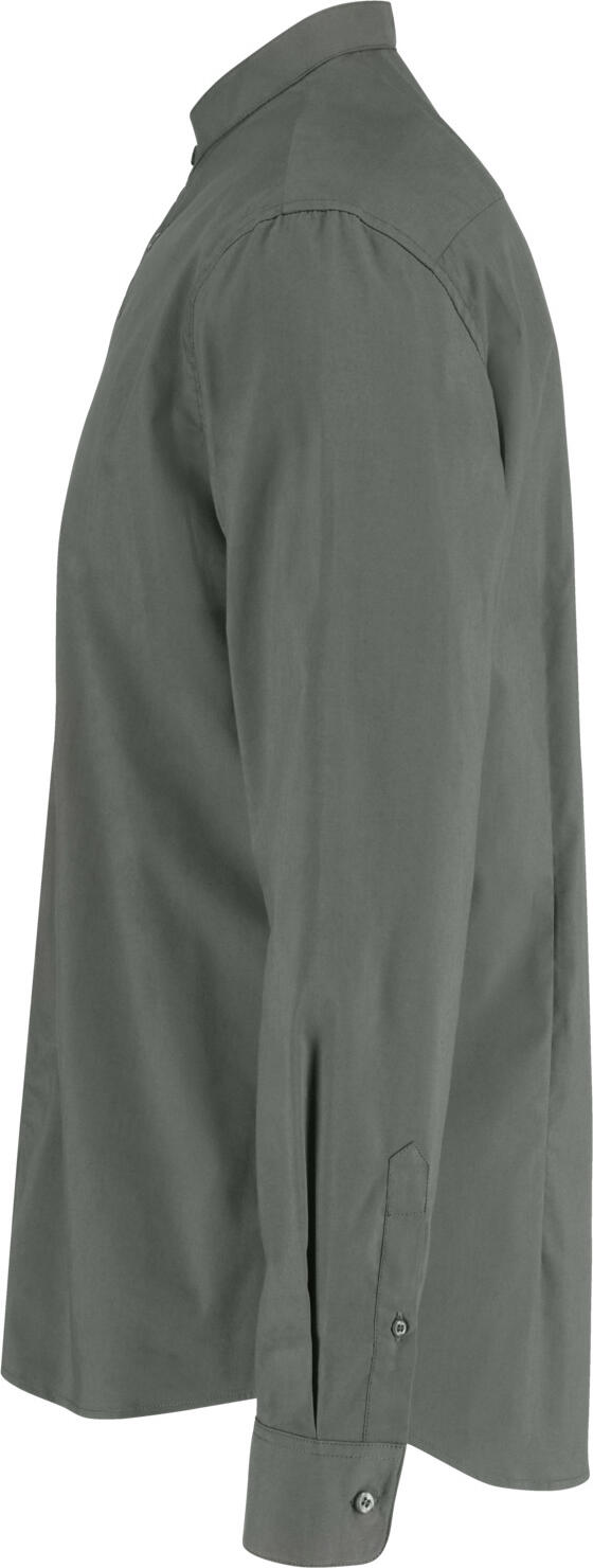 Jobeline Lani Men's Long Sleeve Shirt, Cotton-Polyester Stretch Blend, Regular Fit, Easy-Care Workwear for Hotel and Service, OEKO-TEX Certified
