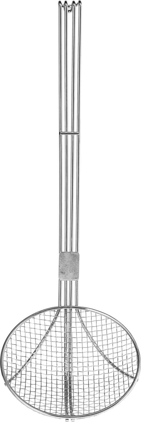 Pulsiva Cilantro II Slotted Spoon Skimmer, Stainless Steel, 16x36 cm, Silver, Reinforced Bracing, Dishwasher Safe
