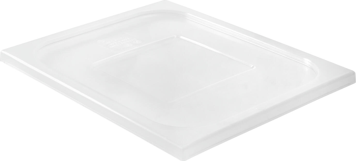 Capac GN 1/2 Pulsiva Risa, Polipropilenă Transparentă, Sigur pentru Alimente, Fără BPA, 32.5x26.5 cm, Rezistent la Impact, Compatibil cu Mașina de Spălat Vase și Cuptorul cu Microunde