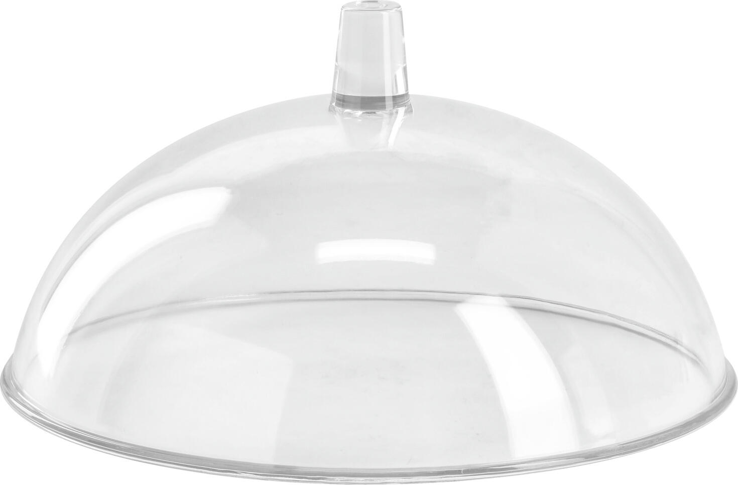 VEGA Aletta Mini Cloches, Polycarbonate, Transparent, 11.2x5.6 cm, BPA Free, Dishwasher Safe, Set of 3 Pieces