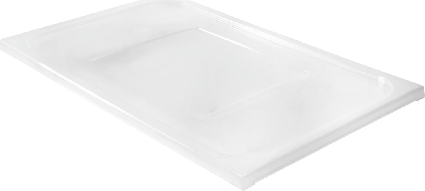 PULSIVA Risa GN 1/1 Lid, Polypropylene Gastronorm Lid, 53 x 32.5 cm, Transparent, Food-safe, BPA-free, Impact-resistant, Dishwasher Safe