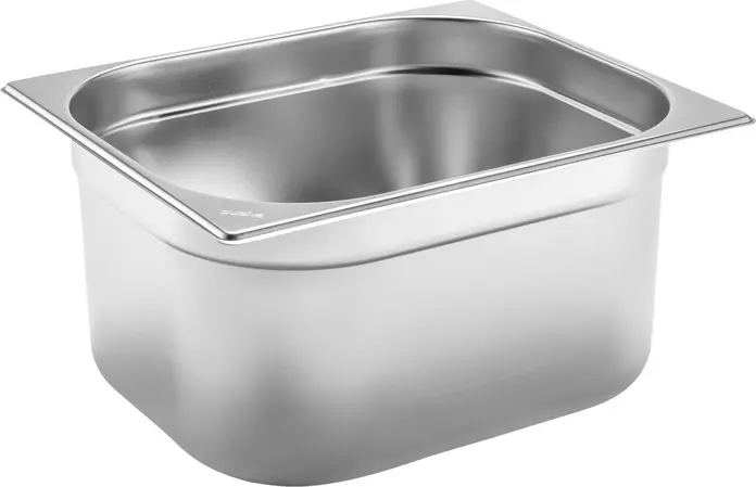 Containere GN 1/2 Pulsiva Basic din otel inoxidabil, capacitate 9.5L, grosime 0.7mm, rezistent la rugină, argintiu, i 20070056