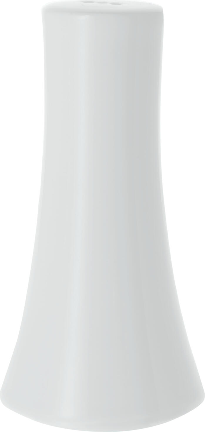Vega Pallais Porcelain Salt Shaker Set of 6, White, 5x13.5 cm, Dishwasher and Microwave Safe
