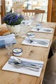VEGA Memory Table Knife Set of 12, Chrome Stainless Steel 13/0, Patinated Finish, Rust-proof, 23.5 cm, Silver, Dishwasher Safe for Catering and Hotels