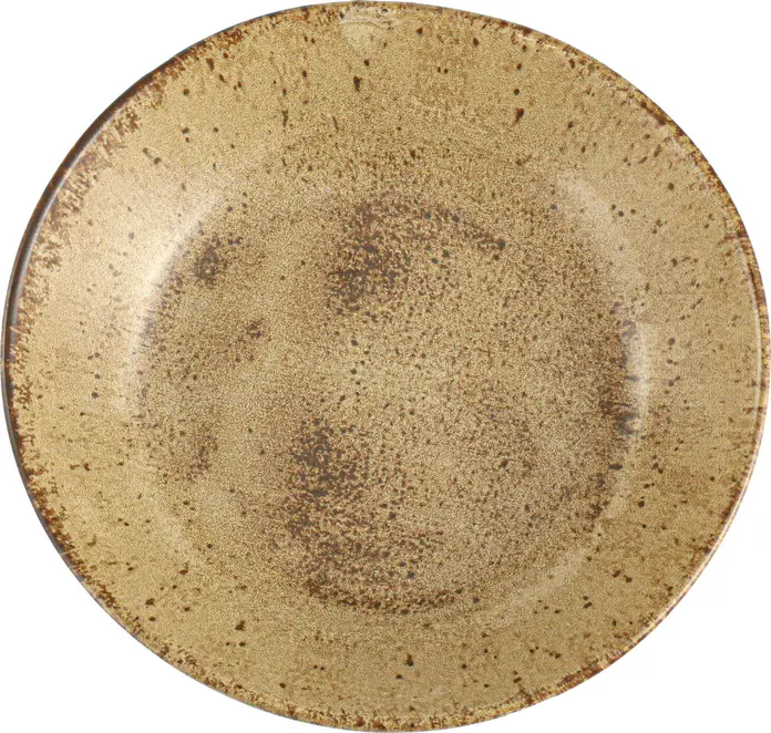 Porland Porland Porselen San. Ve Tic. A.Ş. Deep plate Natura Teller tief Natura Deep plate Natura; 955 ml, 23x4.88 cm (ØxH); light-brown/dark-brown; round; 6 piece / pack Teller tief Natura; 955 ml, 23x4.88 cm (ØxH); hellbraun/dunkelbraun; rund; 6 Stück / Pack Colored plate made of stoneware with matt glaze. Without flag with irregular rim. Dishwasher safe and microwaveable. Farbiger Teller aus Steinzeug mit matter Glasur. Ohne Fahne mit unregelmäßigem Rand. Spülmaschinenfest und mikrowellengeeignet.