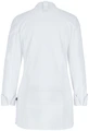 Jobeline Raphael Women's Chef Jacket, Long-Sleeved White Service Jacket, 65% Polyester 35% Cotton, Piqué Back and Underarms, Size 48