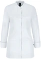 Jobeline Raphael Women's Chef Jacket, Long-Sleeved White Service Jacket, 65% Polyester 35% Cotton, Piqué Back and Underarms, Size 48