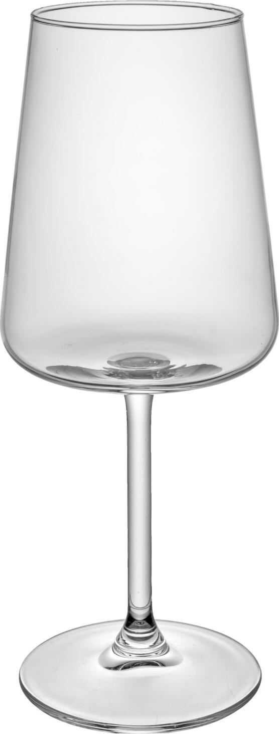 Set de 6 pahare pentru vin rosu VEGA Carlotta, 510 ml, sticla transparenta, inaltime 23 cm, rezistente la masina de spalat vase, design modern