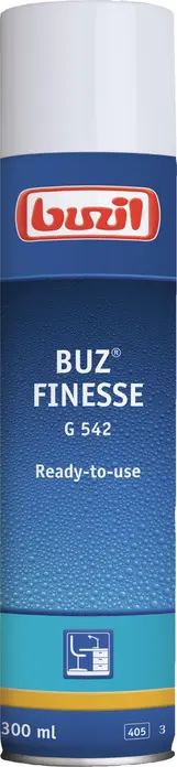 Спрей для ухода за мебелью Buzil BUZ FINESSE G 542 Artless, 300 мл аэрозоль для пластика под дерево и чувствительных поверхностей