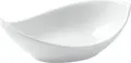 Boluri Mini din Porțelan Vega Velho, Albe, 30ml, Formă Curbată, Sigure la Mașina de Spălat Vase și Cuptor cu Microunde, Set de 12 Piese