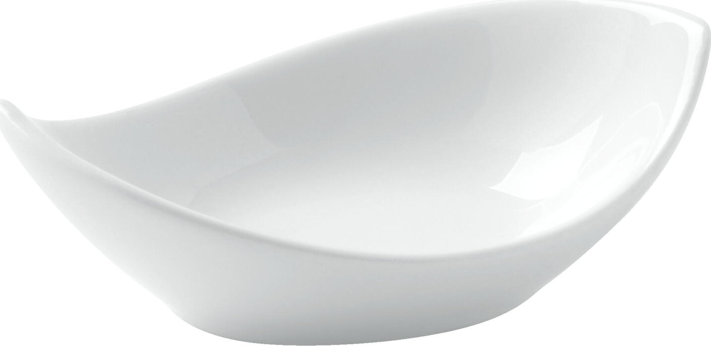 Boluri Mini din Porțelan Vega Velho, Albe, 30ml, Formă Curbată, Sigure la Mașina de Spălat Vase și Cuptor cu Microunde, Set de 12 Piese
