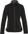 Printer Active Wear Mika Women's Softshell Jacket, Breathable Quick-Drying Polyester Spandex with Fleece Lining, Stand-up Collar, 280 g/m²