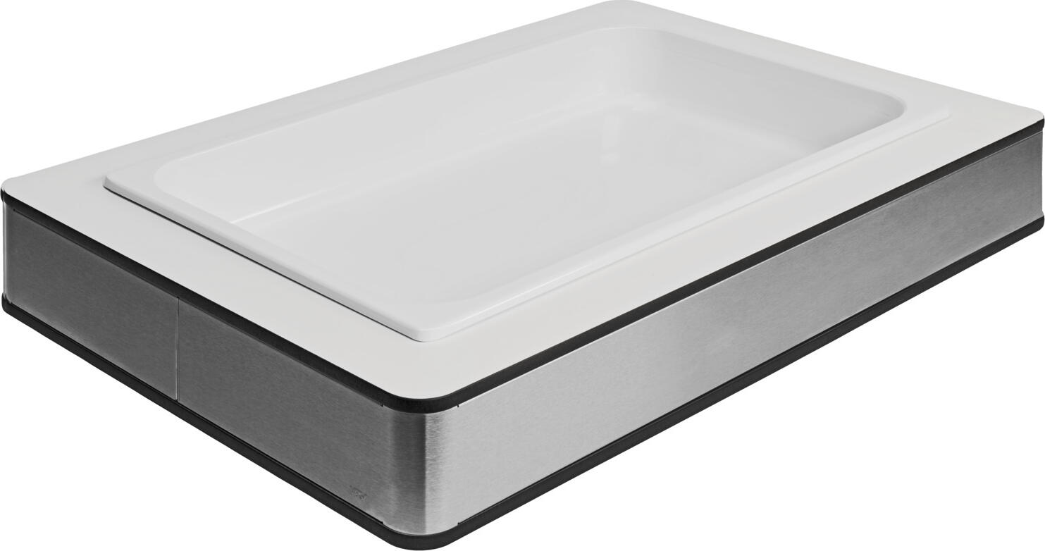 Гастроемкость GN 1/1 VEGA из меламина, Белая, контейнер Gastronorm 7.1 л, ударопрочный и небьющийся, подходит для посудомоечной машины, 53 x 32.5 x 6.5 см