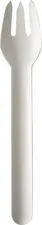 PAPSTAR Papstar GmbH Disposable fork Pure Einweg-Gabel Pure Disposable fork Pure; 15 cm (L); white; 1000 piece / pack Einweg-Gabel Pure; 15 cm (L); weiß; 1000 Stück / Pack Paper forks made of FSC® certified paper * Biodegradable and compostable * Stable and tasteless * Max. use temperature: Liquid food max 50°C Dry food max 70°C Product certifications: * FSC® certified Nachhaltige Gabel aus FSC®-zertifiziertem Papier. Biologisch abbaubar und kompostierbar. Stabil und geschmacksneutral. Temperaturbeständig bei flüssigen Lebensmitteln bis 50 °C bei trockenen Lebensmitteln max. 70 °C.