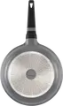 Сковорода Polaris Stein из литого алюминия 26 см, высота стенок 6 см, с антипригарным покрытием Eco Shell-3X, для индукционных плит, серая