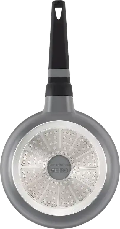 Polaris Stein Cast Aluminum Frypan with Ceramic Anti-stick Coating, Induction Compatible, Grey
