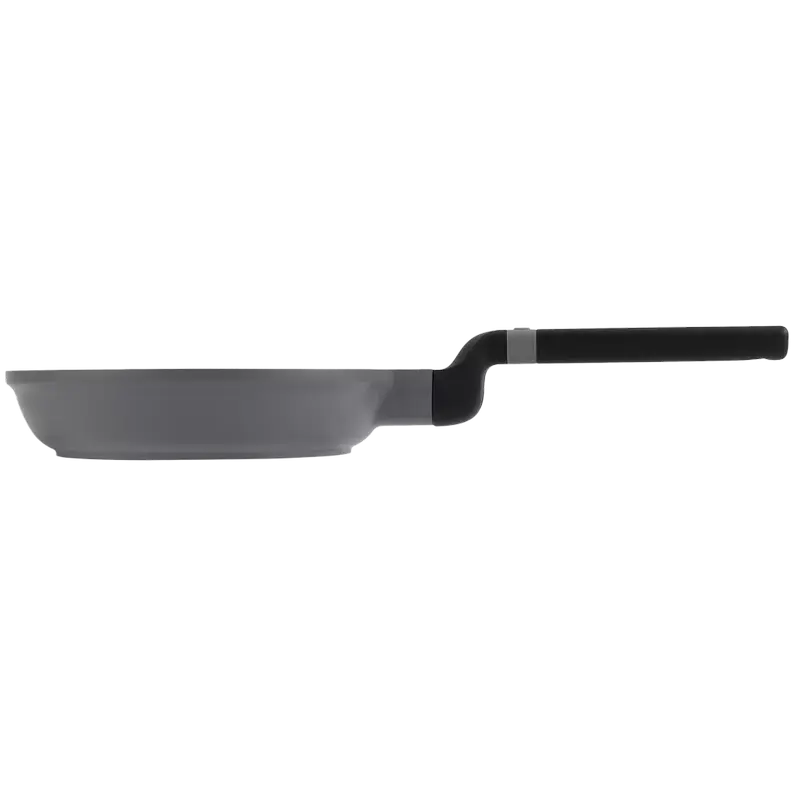 Polaris Stein Cast Aluminum Frypan with Ceramic Anti-stick Coating, Induction Compatible, Grey