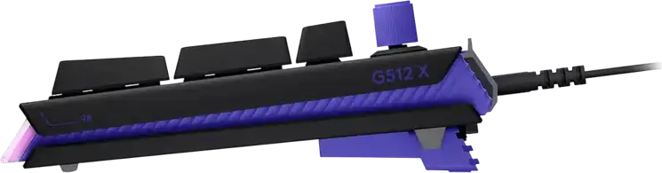 Logitech G512 X 98 Wired Mechanical Gaming Keyboard, 98% Compact Full Size, 8K Polling Rate, RGB LIGHTSYNC, Dual Swap Tactile Switches, Rapid Trigger, Black