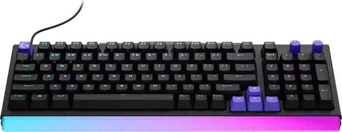 Logitech G512 X 98 Wired Mechanical Gaming Keyboard, 98% Compact Full Size, 8K Polling Rate, RGB LIGHTSYNC, Dual Swap Tactile Switches, Rapid Trigger, Black