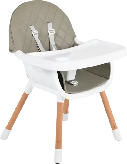 Cangaroo Scaun de masa 2 in 1 Moni Gelato 2 in 1 grey
