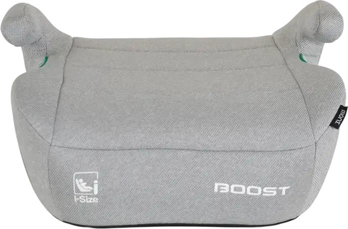 Moni Boost Universal Booster Seat Group 2/3 for Children 15-36 kg, 125-150 cm, i-Size Standard, Forward Facing, Dark Grey