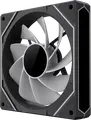 GAMEMAX FN12A-S8I-R 120mm ARGB PC Case Fan, Reversed Blade Design for Intake, PWM, Hydraulic Bearing, Black Frame, White Blades, 800-1600 RPM