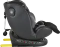 Scaun Auto Universal Cangaroo Castor i-Size 360, Gri, 0-36 kg, 40-150 cm, 0-12 Ani, ISOFIX, Rotire 360 Grade, Standard de Siguranta R129, Protectie Impact Lateral