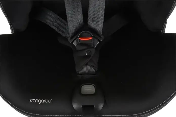 Scaun Auto Universal Cangaroo Castor i-Size 360, Gri, 0-36 kg, 40-150 cm, 0-12 Ani, ISOFIX, Rotire 360 Grade, Standard de Siguranta R129, Protectie Impact Lateral
