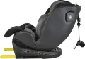 Scaun Auto Universal Cangaroo Castor i-Size 360, Gri, 0-36 kg, 40-150 cm, 0-12 Ani, ISOFIX, Rotire 360 Grade, Standard de Siguranta R129, Protectie Impact Lateral