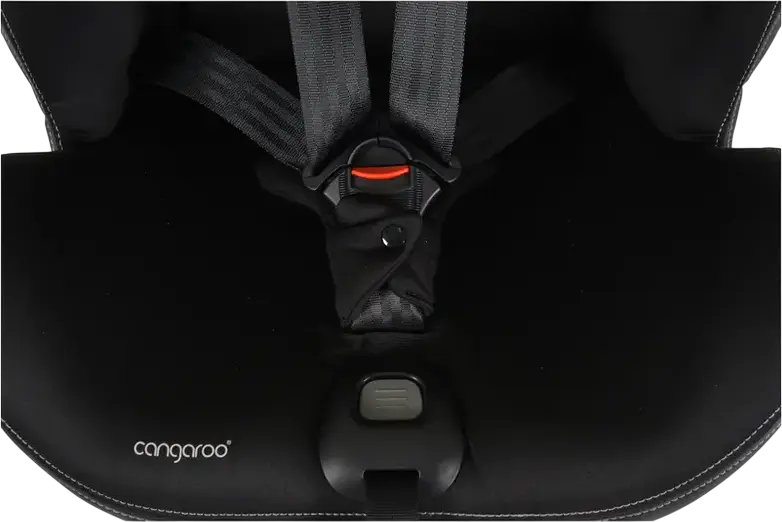 Scaun Auto Universal Cangaroo Castor i-Size 360, Gri, 0-36 kg, 40-150 cm, 0-12 Ani, ISOFIX, Rotire 360 Grade, Standard de Siguranta R129, Protectie Impact Lateral