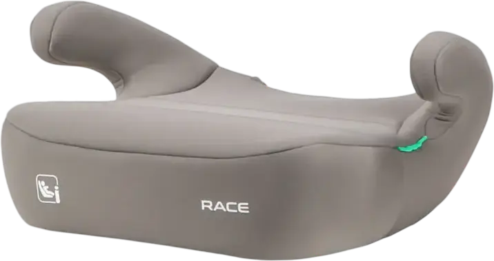Scaun Auto Moni Race Grupul 2/3, 100-150cm, 15-36kg, Certificare i-Size, Tatariera Reglabila, Transformare in Booster, Cool Beige
