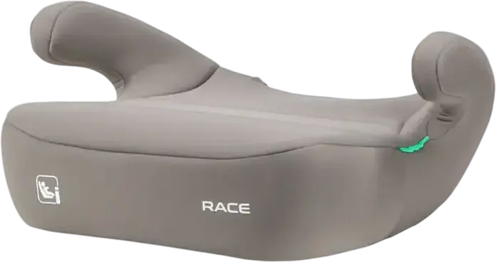 Scaun Auto Moni Race Grupul 2/3, 100-150cm, 15-36kg, Certificare i-Size, Tatariera Reglabila, Transformare in Booster, Cool Beige