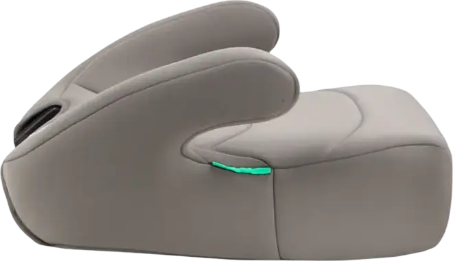 Scaun Auto Moni Race Grupul 2/3, 100-150cm, 15-36kg, Certificare i-Size, Tatariera Reglabila, Transformare in Booster, Cool Beige
