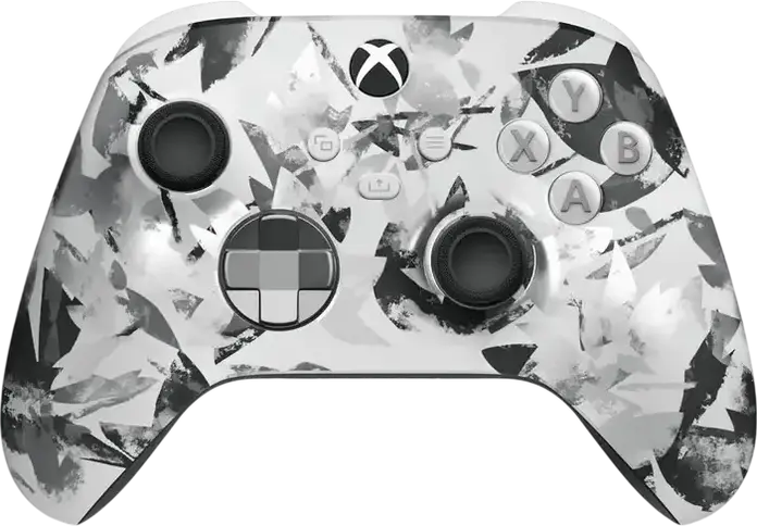 Controller Wireless Microsoft Xbox Special Edition Storm Breaker pentru Xbox Series X|S, Xbox One, Windows, Android, iOS, Bluetooth, USB-C, Gri/Alb/Negru