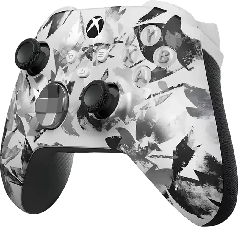 Microsoft Xbox Wireless Controller Special Edition Storm Breaker for Xbox Series X|S, Xbox One, Windows, Android, iOS, Bluetooth, USB-C, Grey/White/Black
