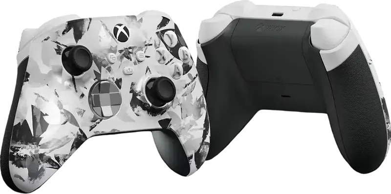 Microsoft Xbox Wireless Controller Special Edition Storm Breaker for Xbox Series X|S, Xbox One, Windows, Android, iOS, Bluetooth, USB-C, Grey/White/Black
