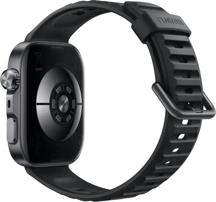 Smartwatch Huawei Watch Fit 5 Pro, Negru, Ecran AMOLED 1.92", Bezel din Aliaj de Titan, Sticla Safir, ECG, GPS L1+L5, Rezistenta 5 ATM si Scufundari 40m, IP6X
