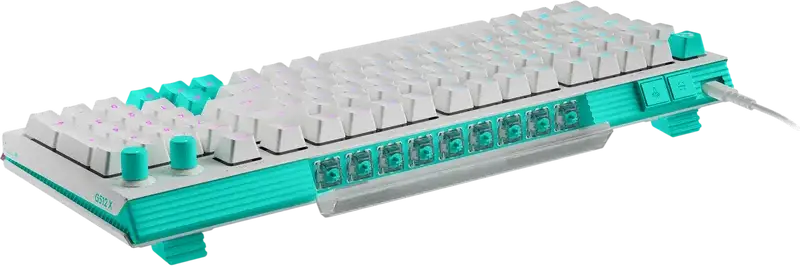 Logitech G512 X 98 Wired Mechanical Gaming Keyboard, 98% Compact Full Size, 8K Polling Rate, RGB LIGHTSYNC, Dual Swap Tactile Switches, Rapid Trigger, Black