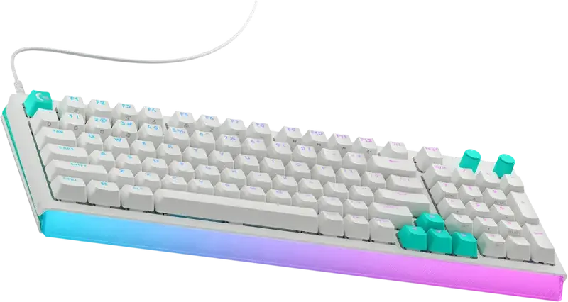 Logitech G512 X 98 Wired Mechanical Gaming Keyboard, 98% Compact Full Size, 8K Polling Rate, RGB LIGHTSYNC, Dual Swap Tactile Switches, Rapid Trigger, Black