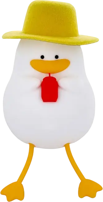 Lampă de noapte Forever light Summer duck, Roz