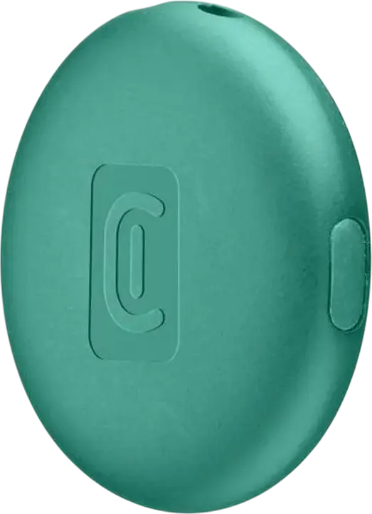 Cellularline Tracy Tag Smart Item Tracker for iOS Apple Find My, Water and Dust Resistant, Replaceable CR2032 Battery, with Removable Strap